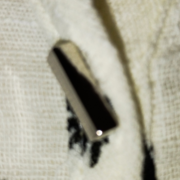 Kirious Los Angeles 100% cotton cropped cream blouse Size: S - Picture 4 of 5